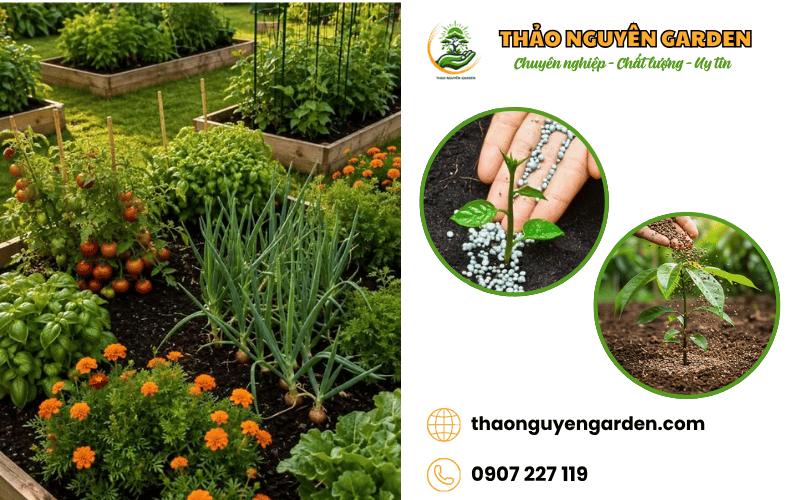 cung cấp phân bón cây cảnh thảo nguyên garden