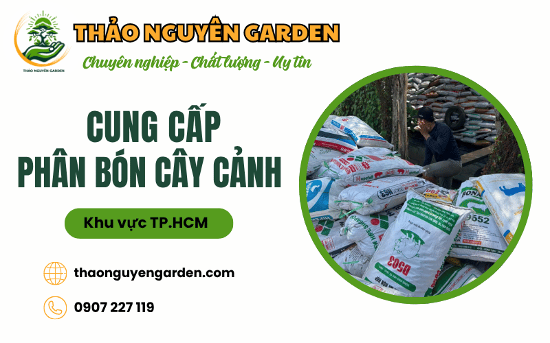 cung cấp phân bón cây cảnh thảo nguyên garden